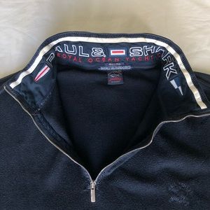 Paul & Shark Quarter Zip Sweater